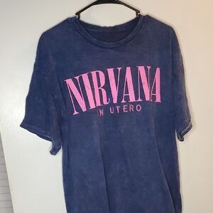 Nirvana 100% Cotton XL Concert T Shirt